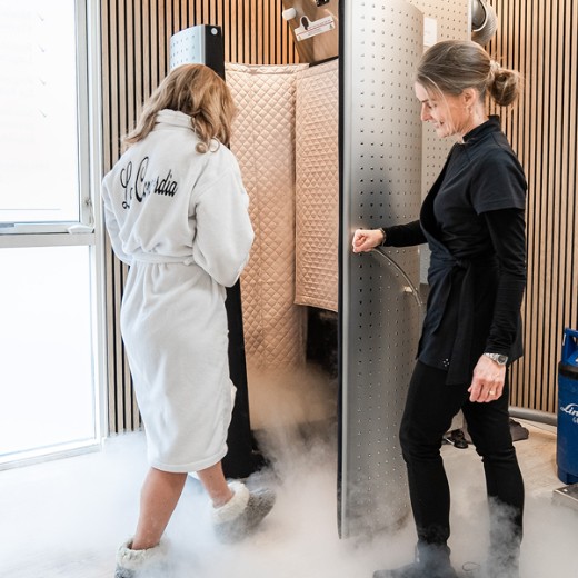 Cryo, massage & lysterapi