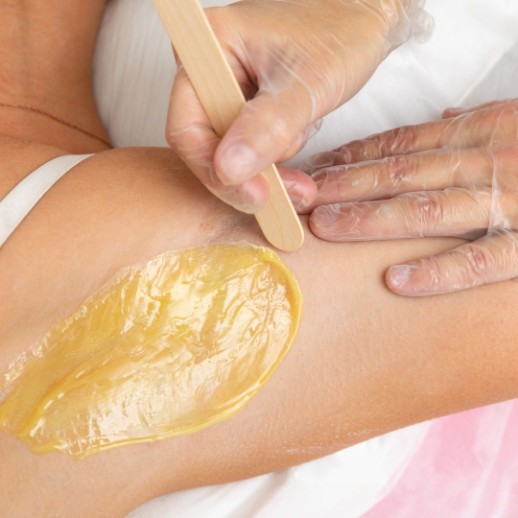 Voks - lår over knæ