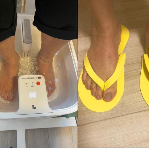 Fodbad m/ massage & pedicure