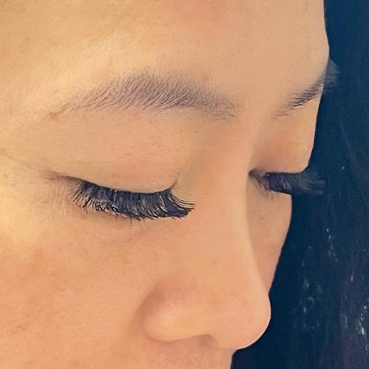 Øjenvipper extensions (volume lashes)