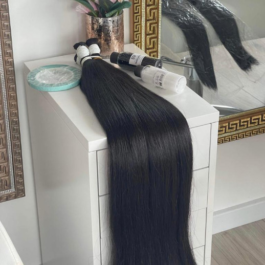 Extensions Double Drawn med elastik